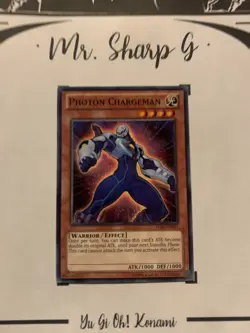 PHOTON CHARGEMAN - LVAL-EN007 ENGLISH Yu-Gi-Oh! CARD COMMON KONAMI - Image 2