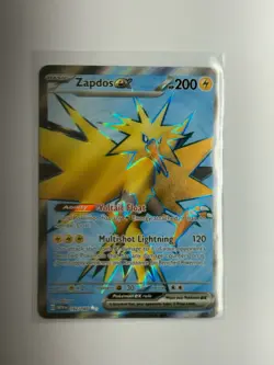 Pokemon TCG Zapdos EX Scarlet & Violet 151 Card NM/M Condition 192/165 - Image 2