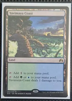 MTG Yavimaya Coast Origins 252/272 Regular Rare LP - Image 1