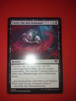 MTG-MAGIC THE GATHERING Futter fur den Schwarm 2023 Deutsch CMM 0159 - Image 1