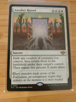 MTG Another Round 0001 Outlaws of Thunder Junction M/NM Free UK P&P - Image 1