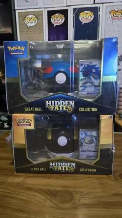 Pokemon TCG Hidden Fates Ultra Ball and Great Ball Collections - Image 1