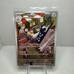 Archaludon 155/142 Illustration Rare Holo Pokemon SV07: Stellar Crown Nm-Mint - Image 1