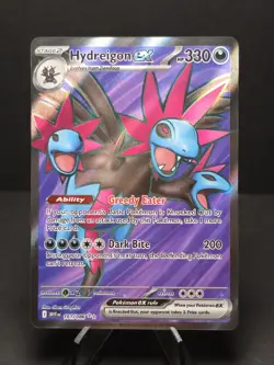 2025 Pokemon SV White Flare WHT EN Hydreigon ex Ultra Rare #161/086 - Image 1