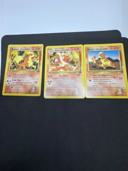 Pokemon TCG Gym Challenge Blaine’s 4 Card Lot #31 #60 #61 #62 /132 CHARMELEON LP - Image 4