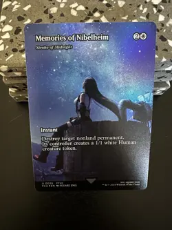 Memories of Nibelheim FOIL NM FINAL FANTASY VII FFVII Magic the Gathering MTG - Image 1