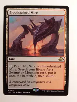 Bloodstained Mire 216 Modern Horizons 3 MTG - Image 1