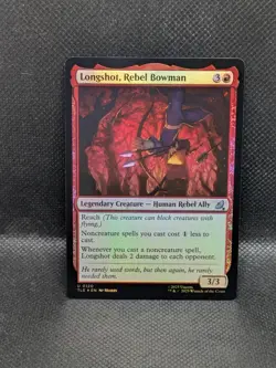 Longshot, Rebel Bowman - 120 - U - MTG: Avatar The Last Airbender - Foil - Image 1