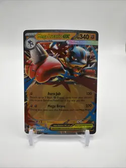Pokemon TCG, Mega Lucario Ex 077/132 - Mega Evolution Base Set - Image 1