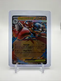 Pokemon TCG, Mega Lucario Ex 077/132 - Mega Evolution Base Set - Image 3