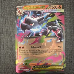 Pokemon Set Mega Charizard X ex 013/094 PF & 029 Black Star Promo Holo M/NM - Image 3