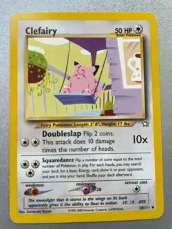 Clefairy 30/111 - Neo Genesis - Uncommon - Vintage - Pokemon Card MP - Image 1