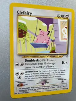 Clefairy 30/111 - Neo Genesis - Uncommon - Vintage - Pokemon Card MP - Image 2