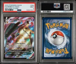 2022 Pokemon SWSH Brilliant Stars Mimikyu VM #069/172 PSA 9 - Image 3