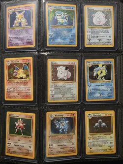 Pokemon WOTC Card 100% Complete Master Set Base Charizard All Holos 102/102 - Image 2