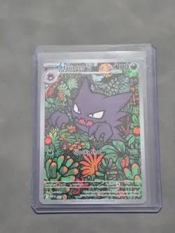 Pokemon TCG - Haunter 027 Illustration Rare Holo Mega Evolution Promo NEAR MINT - Image 1