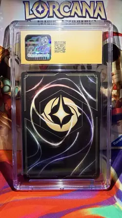 Mickey Mouse: Steamboat Pilot (Enchanted) Fabled 231/204 Lorcana CGC PRISTINE 10 - Image 3