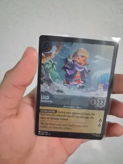 Lilo - Bundled Up - Near Mint Cold Foil Lorcana - Image 1
