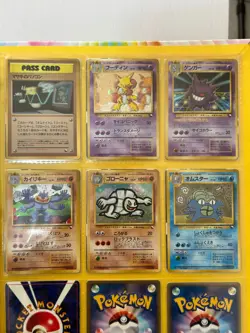 Vending Evolution Promo complete sets with Rare Cards Pokemon Cards Old back - Image 1