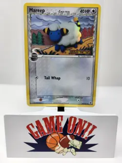 Pokemon Mareep 54/101 Dragon Frontiers Delta Common Reverse Holo Stamped LP sc - Image 1