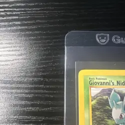 Giovanni’s Nidoran 75/132 1st Edition Gym Challenge WOTC Vintage Pokemon - Image 3