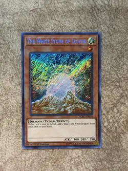 The White Stone of Legend LCKC-EN010 Yu-Gi-Oh 1st Edition NM - Image 1