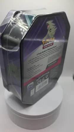 Pokemon TCG 2024 Tyranitar Metal Tin with 3 Foil Cards 3 Boosters & Online Code - Image 2