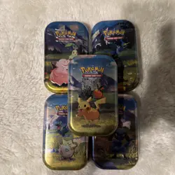 Pokemon Ascended Heroes Mini Tins Assorted Set of 5 - New & Sealed - Image 1