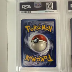 Pokemon 1999 Shadowless Charmander and Charmeleon PSA 5 - Image 5