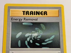 Energy Removal Base Set 92/102 Regular Shadowless Pokemon TCG Combine Ship - Image 2
