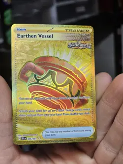 NM-Mint Earthen Vessel - 096/064 - Hyper Rare Pokemon Shrouded Fable - Image 1