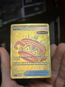NM-Mint Earthen Vessel - 096/064 - Hyper Rare Pokemon Shrouded Fable - Image 3