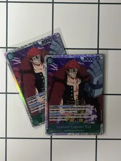 One Piece Tcg Eustass"Captain"Kid OP01-051 Romance Dawn Foil - Image 1