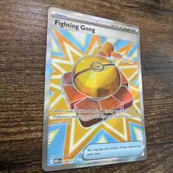 Pokemon Card Fighting Gong 168/132 Mega Evolutions Trainer Near Mint - Image 3
