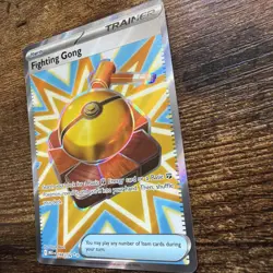 Pokemon Card Fighting Gong 168/132 Mega Evolutions Trainer Near Mint - Image 5
