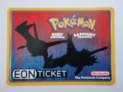 Pokemon Eon Ticket Promo Card - Image 1