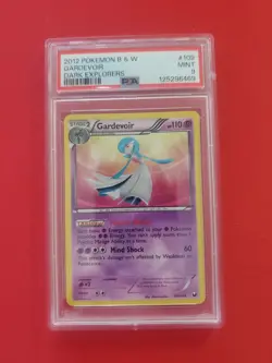 2012 Pokemon B&W Gardevoir Dark Explorers PSA 9 Mint Holo Rare #109 - Image 1