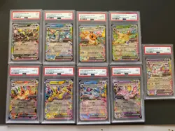 Pokemon Prismatic Evolutions Surprise box Promo Sequential Set Psa 9 Psa 10 - Image 1