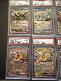 Pokemon Prismatic Evolutions Surprise box Promo Sequential Set Psa 9 Psa 10 - Image 2