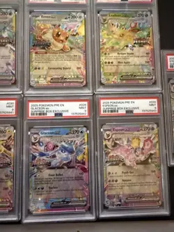 Pokemon Prismatic Evolutions Surprise box Promo Sequential Set Psa 9 Psa 10 - Image 3
