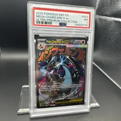 2025 Pokemon Mega Evolution UPC Promo Mega Charizard #023 EN Graded PSA 7 - Image 5