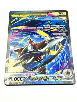 Mega Sharpedo ex 127/094 Phantasmal Flames Special Illustration Rare Pokemon TCG - Image 3