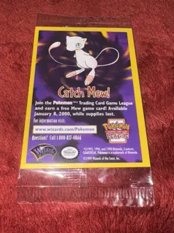 Dragonite Pokemon Black Star Promo WB Promo Sealed (Mew Filler) - Image 3