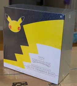 Pokemon Center Celebrations Elite Trainer Box ETB New Factory Sealed - Image 1