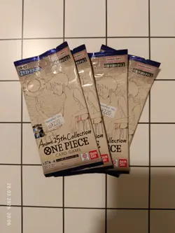 4x One Piece TCG EB-02 JAPANESE booster packs - Image 1