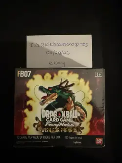 Dragon Ball Card Game Fusion World Wish For Shenron FB07 Booster Box ENGLISH - Image 1