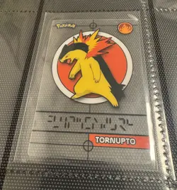 Merlin Pokemon Magic Message Karte/Cards 2006 Tornupto Deutsch-Typhlosion German - Image 1