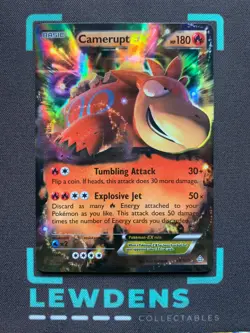 Camerupt EX - 29/160 - Ultra Rare - XY Primal Clash - Pokemon Card - Image 1
