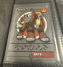 Merlin Pokemon Magic Message Karte/Cards 2006 Entei Deutsch - Entei German - Image 1