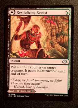 Revitalizing Repast #256 (NM) Modern Horizons 3 MH3 Magic MTG - Image 1